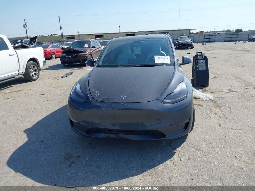 2022 Tesla Model Y Long Range Dual Motor All-Wheel Drive VIN: 7SAYGDEE5NF534259 Lot: 40552079