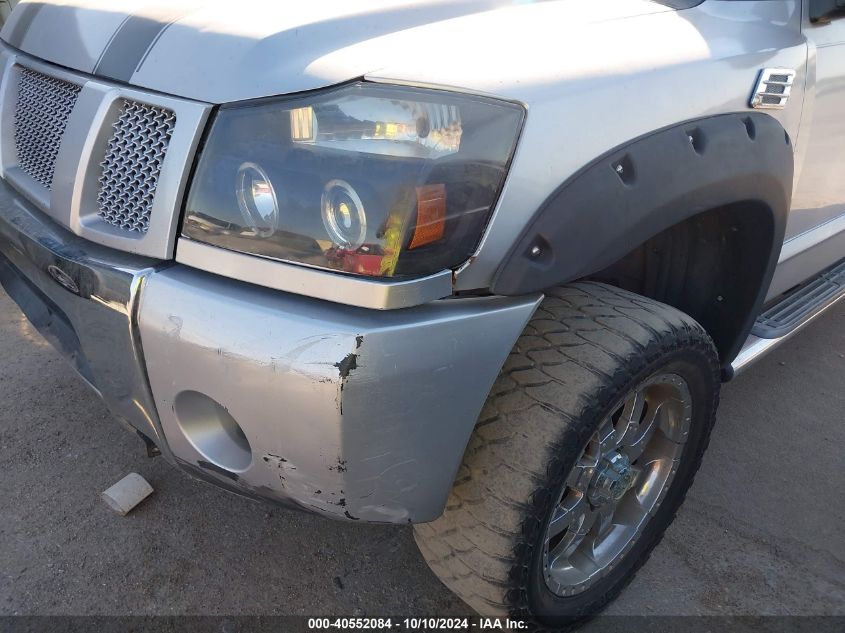 2004 Nissan Titan Se VIN: 1N6AA06A54N526888 Lot: 40552084