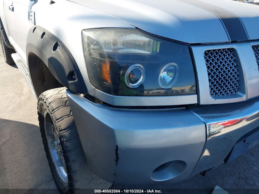 2004 Nissan Titan Se VIN: 1N6AA06A54N526888 Lot: 40552084