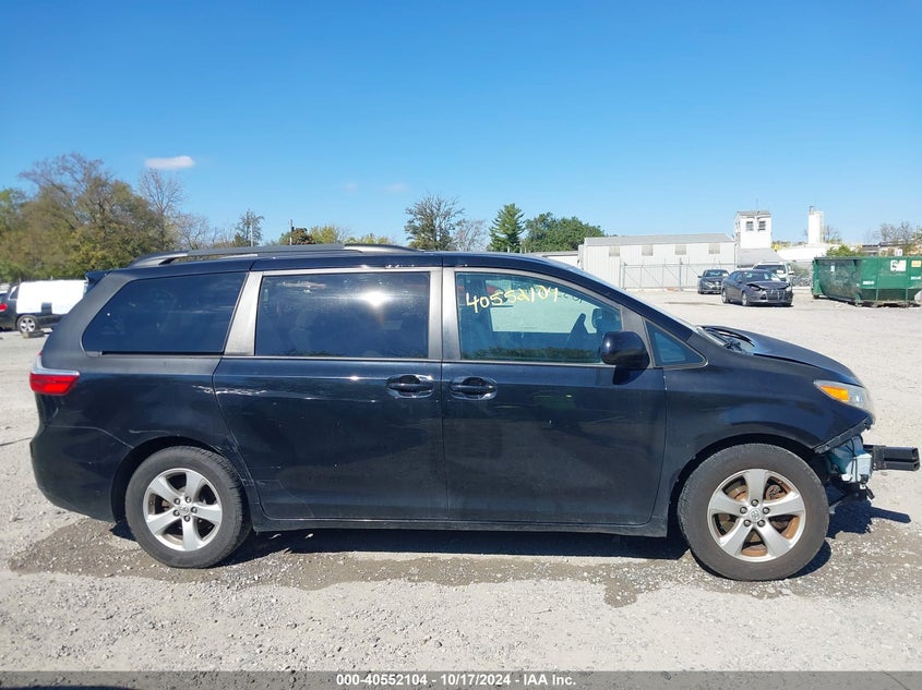 2015 Toyota Sienna Le/Le 8 Passenger VIN: 5TDKK3DC8FS611019 Lot: 40552104