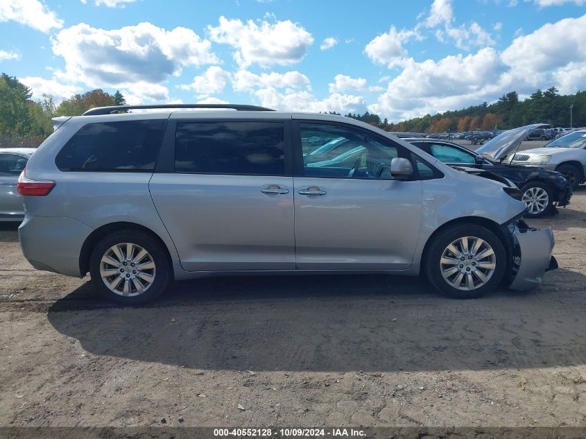 2016 Toyota Sienna Xle Premium 7 Passenger VIN: 5TDDK3DCXGS145958 Lot: 40552128