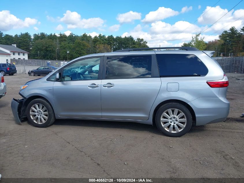 5TDDK3DCXGS145958 2016 Toyota Sienna Xle Premium 7 Passenger