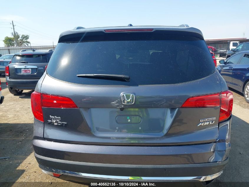 5FNYF6H96HB090047 2017 Honda Pilot Touring