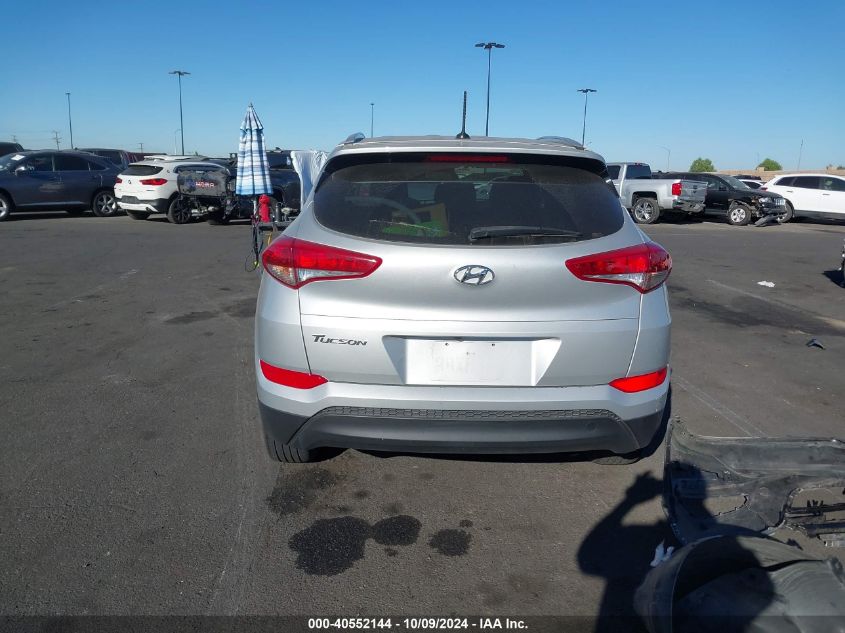 2017 Hyundai Tucson Limited/Sport And Eco/Se VIN: KM8J33A42HU587249 Lot: 40552144