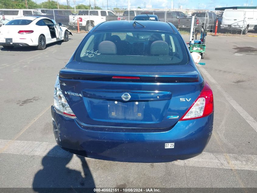 2013 Nissan Versa 1.6 Sv VIN: 3N1CN7AP0DL854291 Lot: 40552151