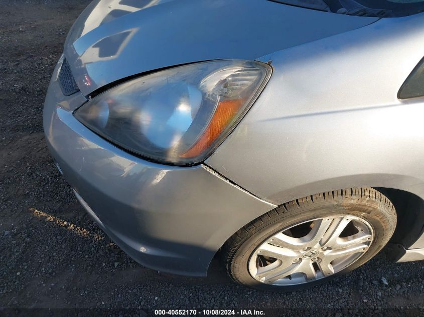 2010 Honda Fit VIN: JHMGE8H23AC010086 Lot: 40552170