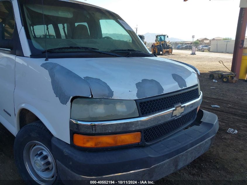 2006 Chevrolet Express VIN: 1GAHG39U361150380 Lot: 40552194