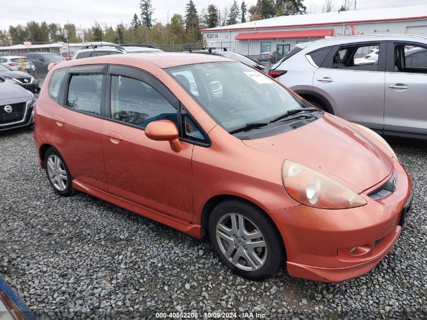 JHMGD38638S059152 2008 Honda Fit Sport