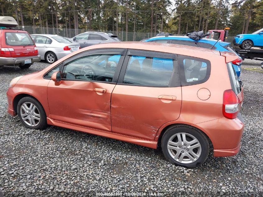 JHMGD38638S059152 2008 Honda Fit Sport