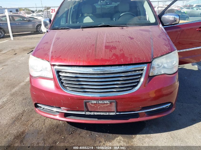 2C4RC1CG2CR169900 2012 Chrysler Town & Country Touring-L