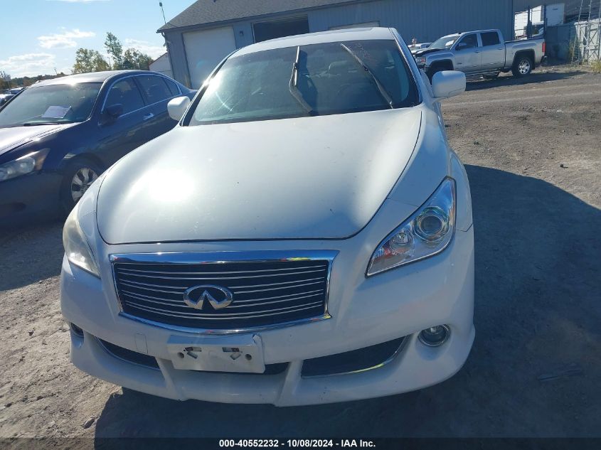 2011 Infiniti M56X X VIN: JN1AY1AR6BM570373 Lot: 40552232