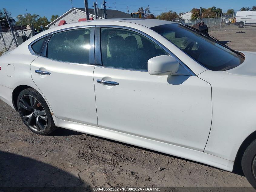 2011 Infiniti M56X X VIN: JN1AY1AR6BM570373 Lot: 40552232