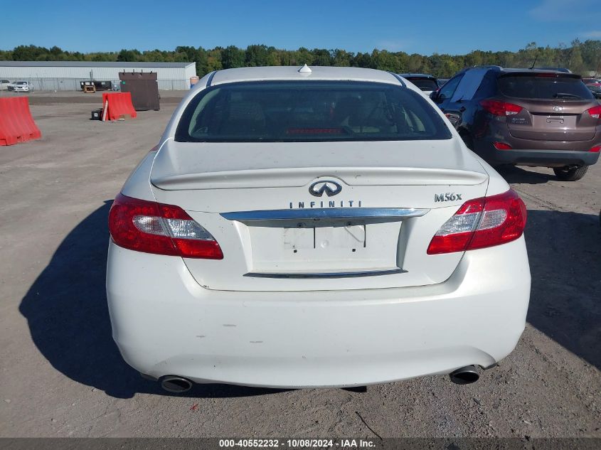 2011 Infiniti M56X X VIN: JN1AY1AR6BM570373 Lot: 40552232