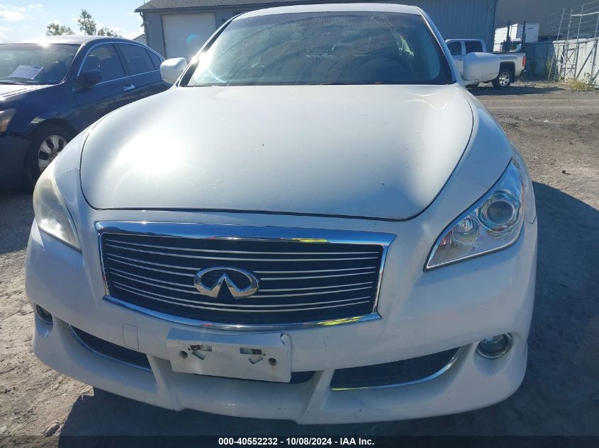 2011 Infiniti M56X X VIN: JN1AY1AR6BM570373 Lot: 40552232