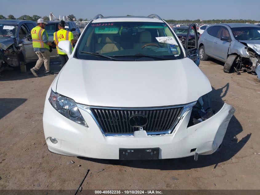 2010 Lexus Rx 350 VIN: 2T2ZK1BA0AC004422 Lot: 40552235