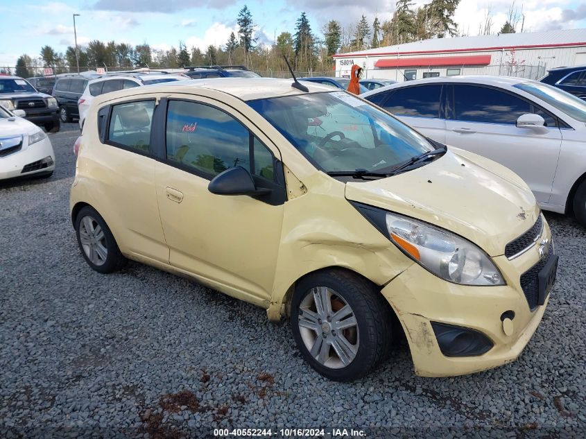 2013 Chevrolet Spark Ls Auto VIN: KL8CB6S95DC569607 Lot: 40552244