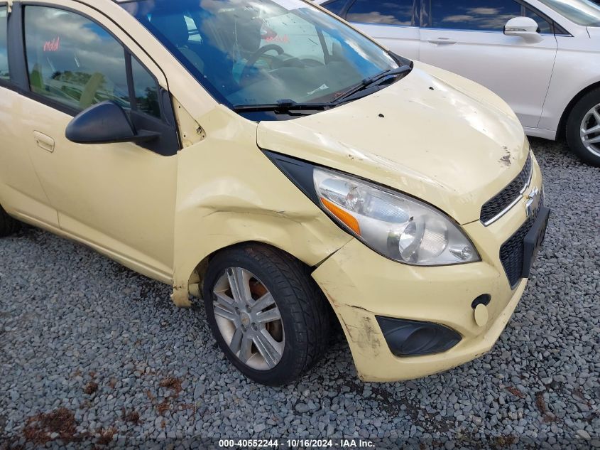 2013 Chevrolet Spark Ls Auto VIN: KL8CB6S95DC569607 Lot: 40552244