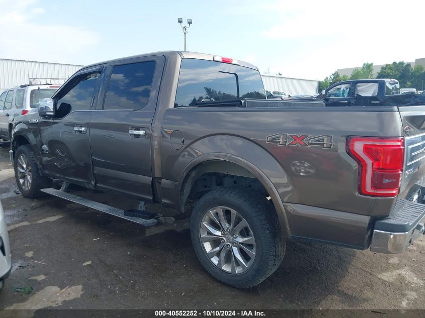 2015 FORD F-150 KING RANCH - 1FTEW1EG9FFB61632