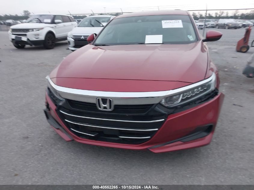 2021 Honda Accord Lx VIN: 1HGCV1F12MA095067 Lot: 40552265