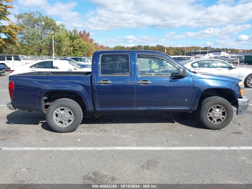 2007 GMC Canyon Sle2 VIN: 1GTDT13E078126246 Lot: 40552269