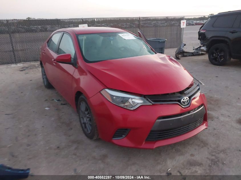 2T1BURHE7GC666743 2016 TOYOTA COROLLA - Image 1