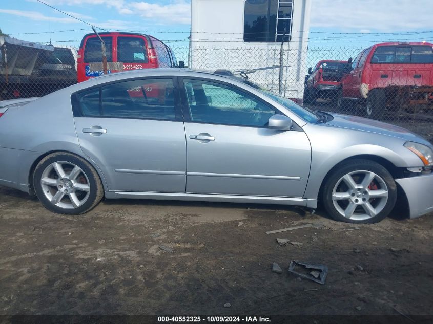 2008 Nissan Maxima Se/Sl VIN: 1N4BA41E98C821685 Lot: 40552325