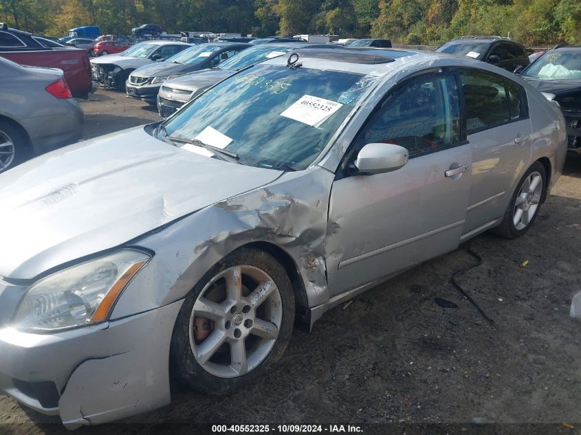 2008 Nissan Maxima Se/Sl VIN: 1N4BA41E98C821685 Lot: 40552325