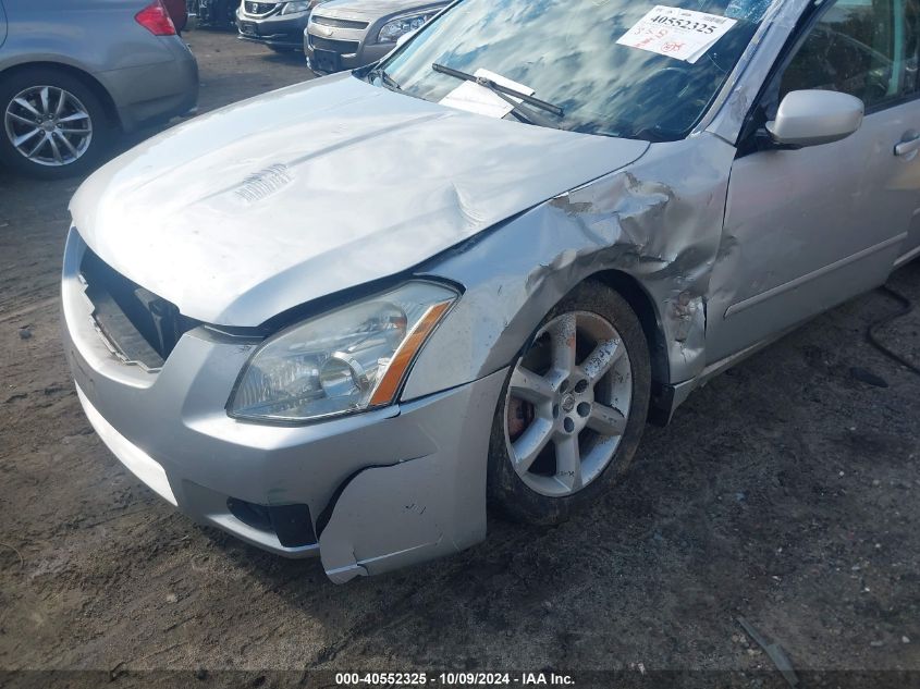 2008 Nissan Maxima Se/Sl VIN: 1N4BA41E98C821685 Lot: 40552325