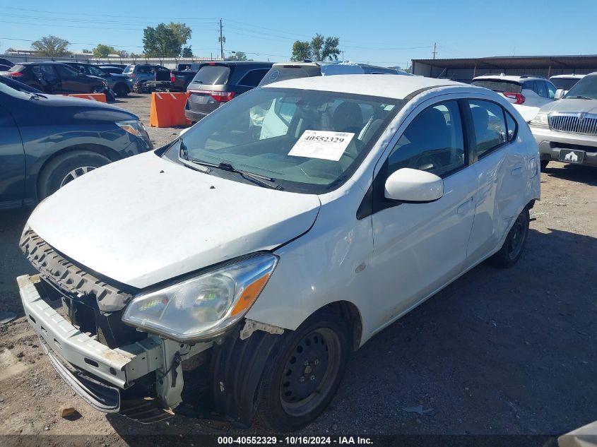 VIN ML32F3FJ7HHF16867 2017 Mitsubishi Mirage, G4 ES no.2