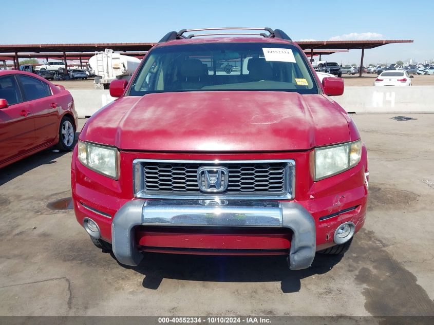 2006 Honda Ridgeline Rts VIN: 2HJYK164X6H547175 Lot: 40552334