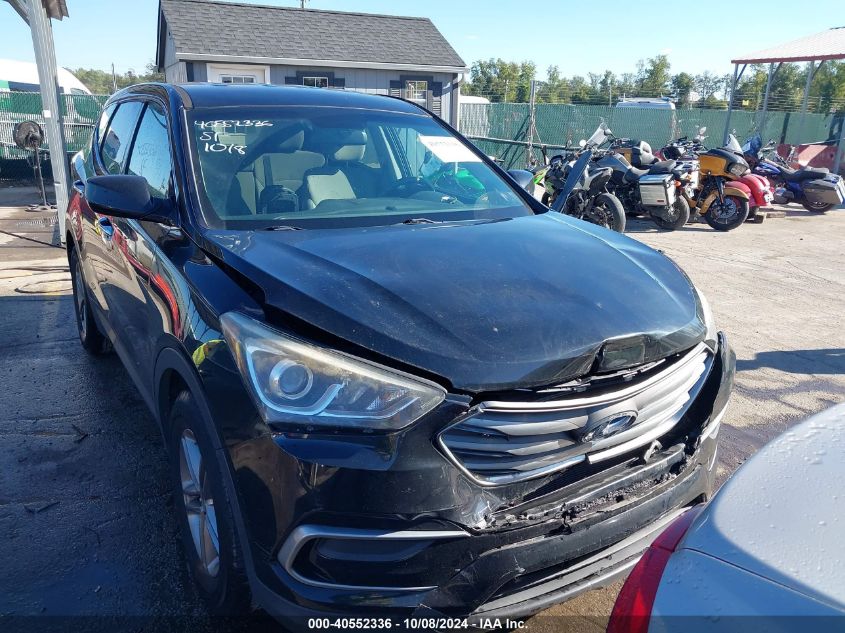 2017 Hyundai Santa Fe Sport 2.4L VIN: 5XYZT3LB9HG391829 Lot: 40552336