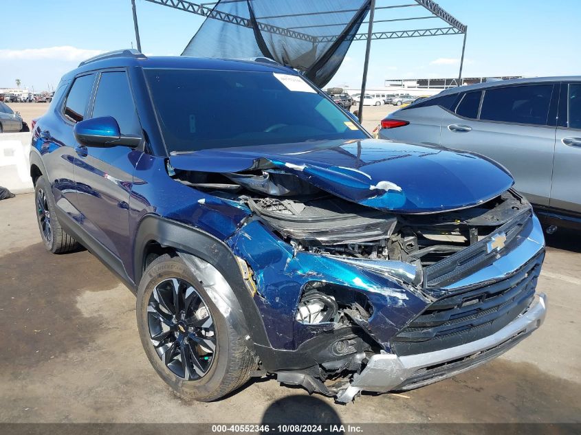 2021 Chevrolet Trailblazer Lt VIN: KL79MPSL4MB090787 Lot: 40552346