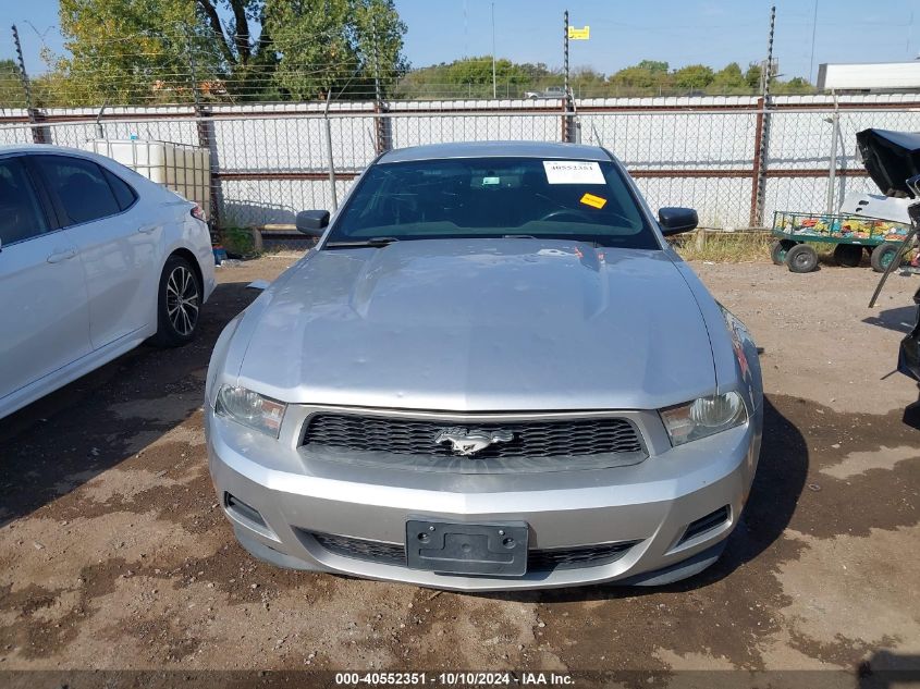 1ZVBP8AM6C5212314 2012 Ford Mustang V6 Premium