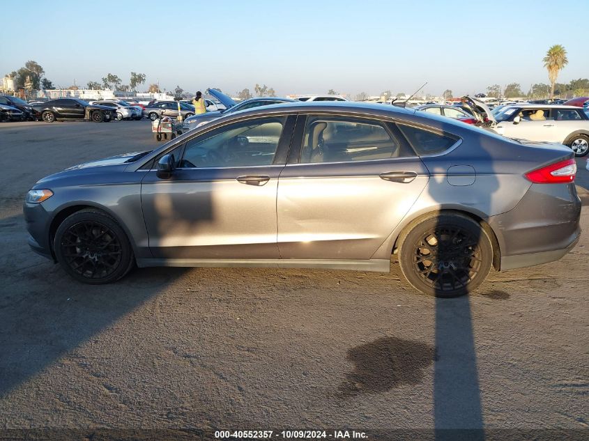 3FA6P0G7XER317080 2014 Ford Fusion S