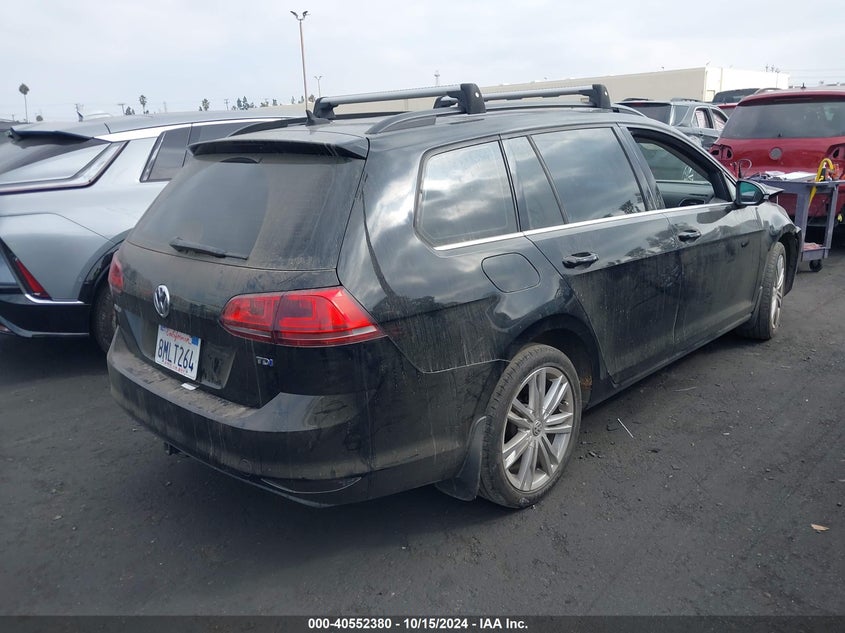 2015 VOLKSWAGEN GOLF SPORTWAGEN TDI S/TDI SE/TDI SEL - 3VWCA7AUXFM515482