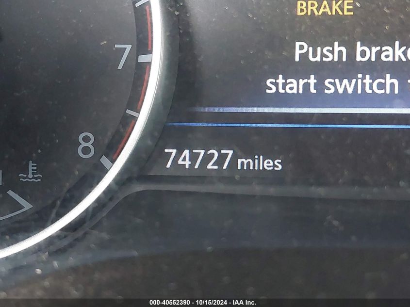 2020 Nissan Maxima Sr Xtronic Cvt VIN: 1N4AA6EV2LC386180 Lot: 40552390