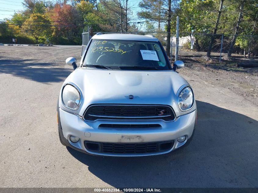 2012 Mini Cooper S Countryman VIN: WMWZC5C57CWL62649 Lot: 40552394