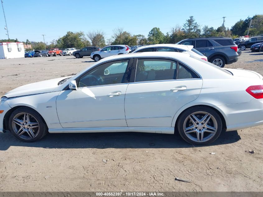 2012 Mercedes-Benz E 350 4Matic VIN: WDDHF8JB2CA654292 Lot: 40552397