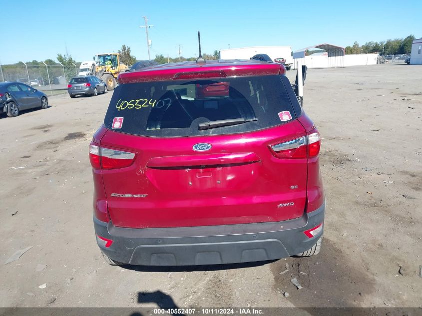 MAJ6S3GL2LC336439 2020 Ford Ecosport Se