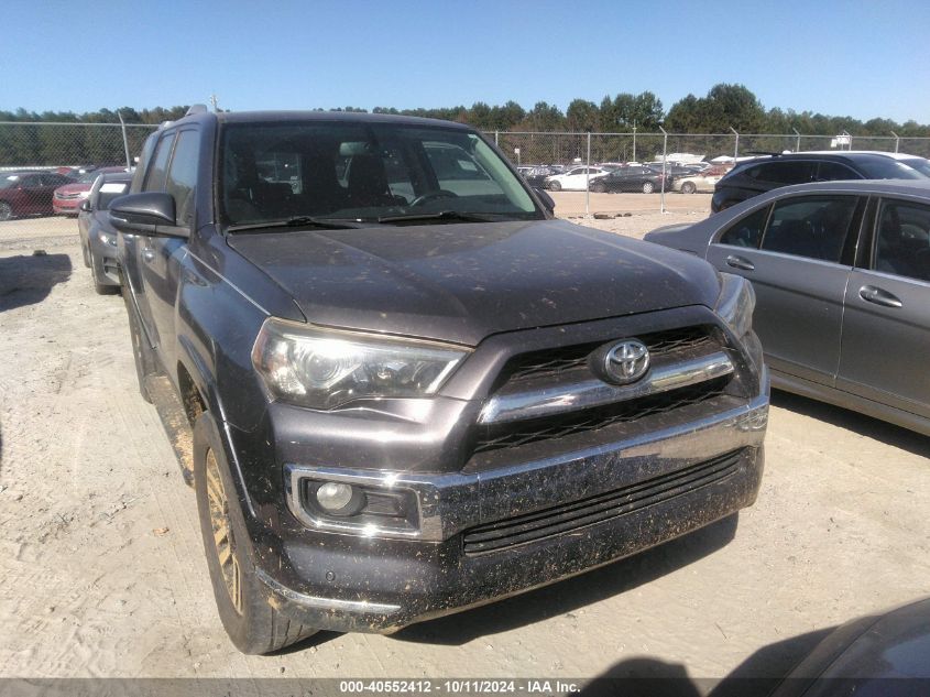 2014 Toyota 4Runner Limited VIN: JTEBU5JR4E5179026 Lot: 40552412