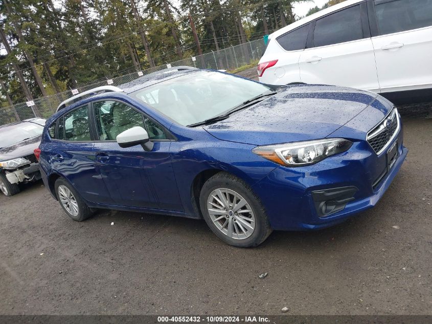 2017 Subaru Impreza 2.0I Premium VIN: 4S3GTAD61H3746039 Lot: 40552432