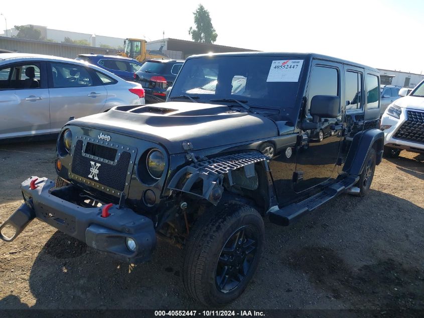 2013 Jeep Wrangler Unlimited Sport VIN: 1C4BJWDG9DL688634 Lot: 40552447