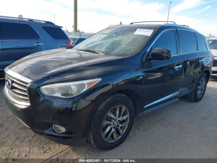 2014 Infiniti Qx60 VIN: 5N1AL0MM4EC543555 Lot: 40552451