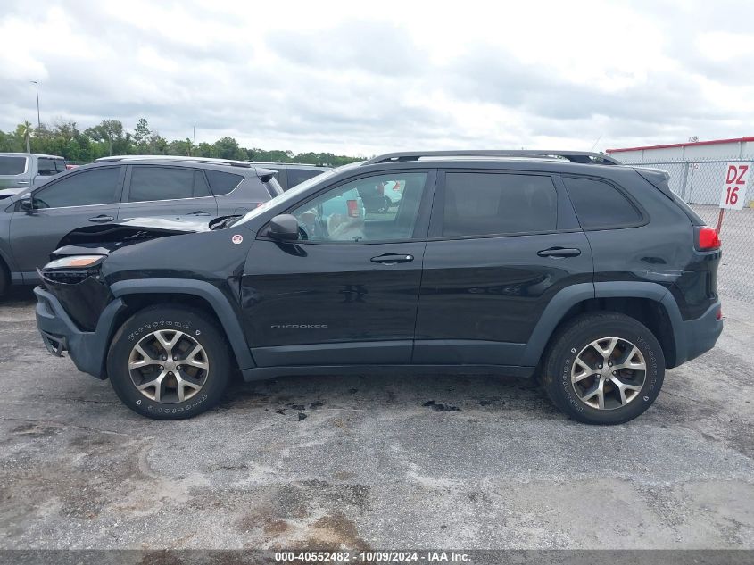 2014 Jeep Cherokee Trailhawk VIN: 1C4PJMBB9EW121387 Lot: 40552482