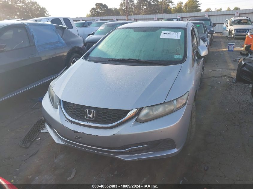 19XFB2F52DE009721 2013 Honda Civic Lx