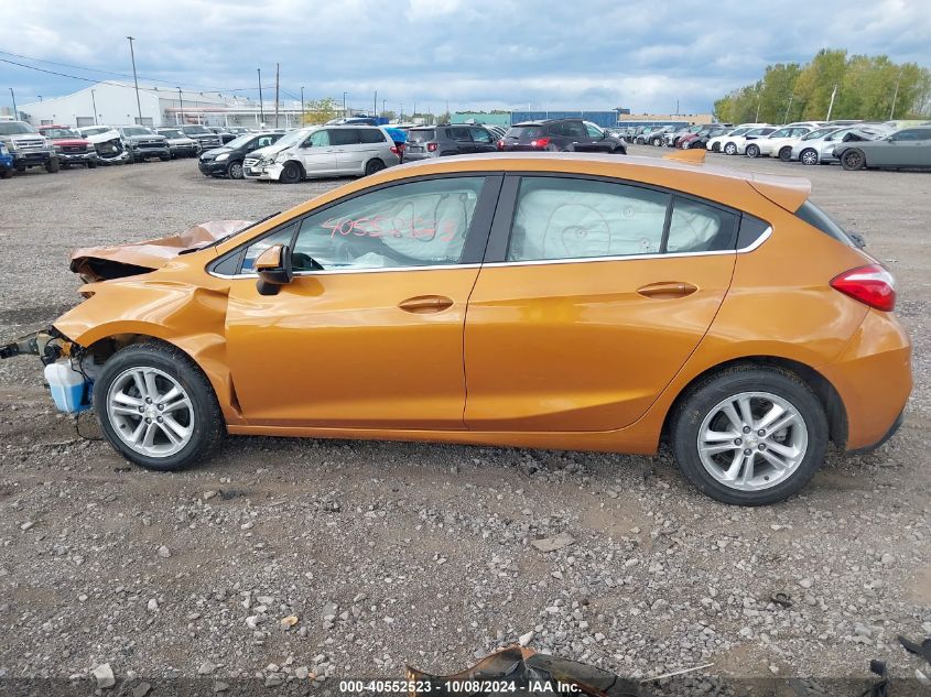 3G1BE6SM5HS541507 2017 Chevrolet Cruze Lt Auto