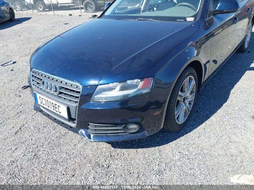 WAULF78K09N073604 2009 Audi A4 2.0T Quattro