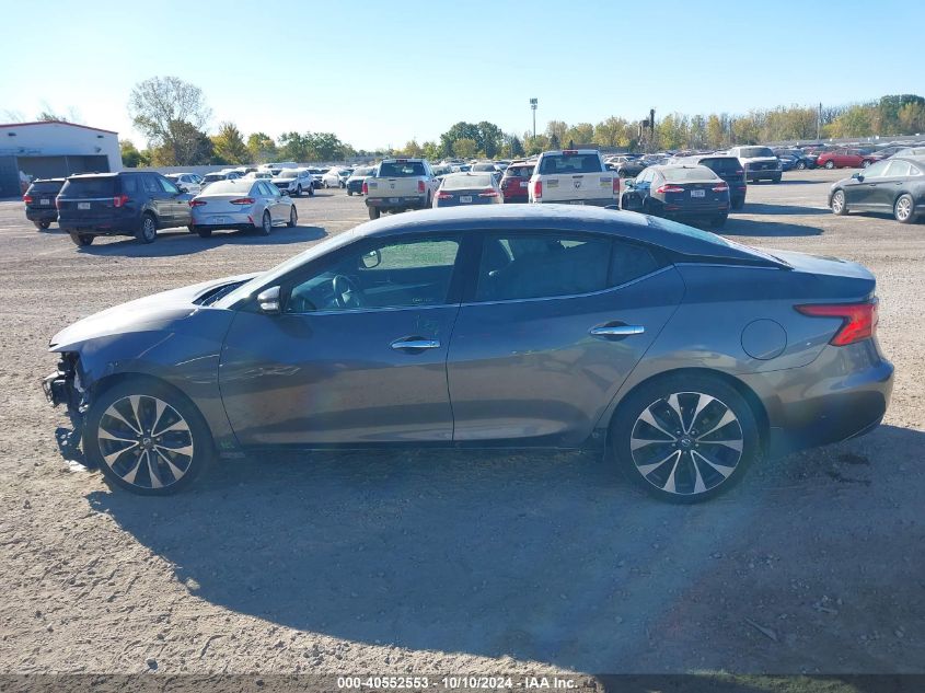 2017 Nissan Maxima 3.5 Sr VIN: 1N4AA6AP4HC377592 Lot: 40552553