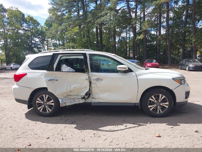 2017 Nissan Pathfinder Sl VIN: 5N1DR2MN9HC667101 Lot: 40552576