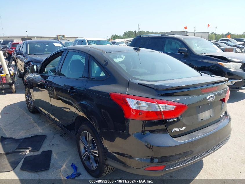 VIN 1FADP3F27EL130098 2014 Ford Focus, SE no.3